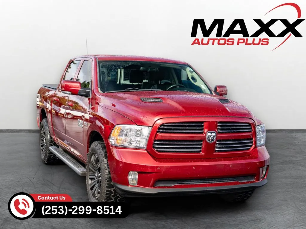 Red 2014 Ram 1500 Sport for sale in Puyallup, WA