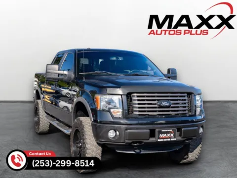 Black 2011 Ford F-150 FX4 for sale in Puyallup, WA