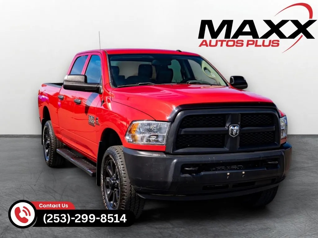 Red 2016 Ram 2500 Tradesman for sale in Puyallup, WA