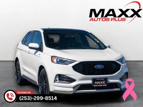 White 2021 Ford Edge ST Line for sale in Puyallup, WA
