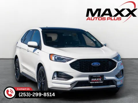 White 2021 Ford Edge ST Line for sale in Puyallup, WA