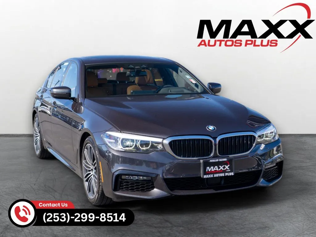 Gray 2019 BMW 5 Series 540i xDrive for sale in Puyallup, WA