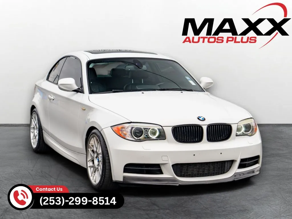 White 2013 BMW 1 Series 135i for sale in Puyallup, WA