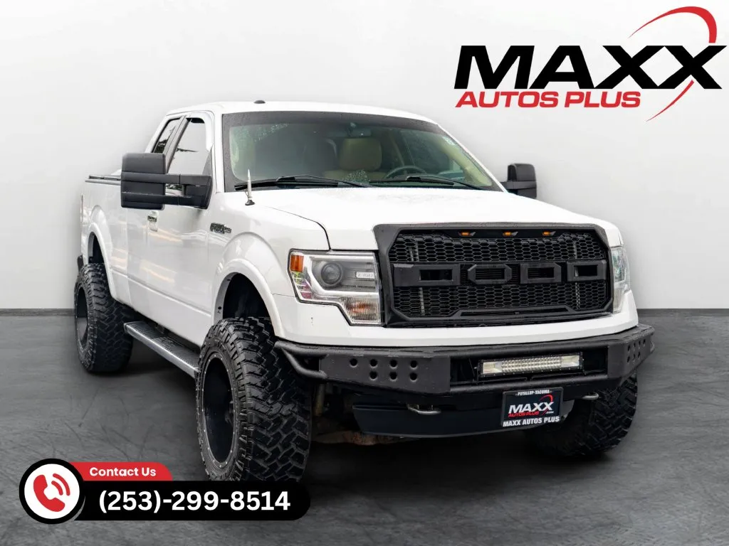 White 2013 Ford F-150 Lariat for sale in Puyallup, WA