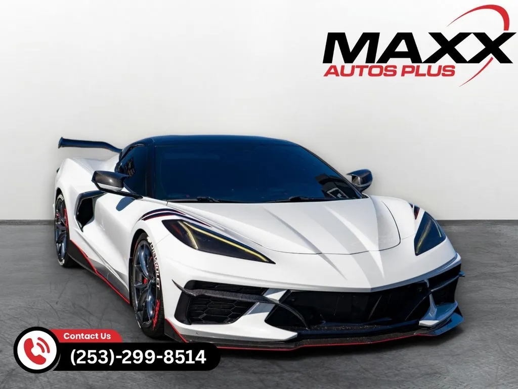 White 2021 Chevrolet Corvette Stingray for sale in Puyallup, WA