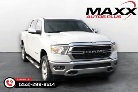 White 2022 Ram 1500 Big Horn/Lone Star for sale in Puyallup, WA