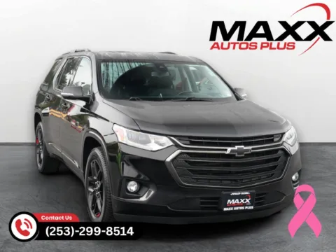 Black 2019 Chevrolet Traverse Premier for sale in Puyallup, WA