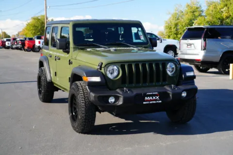 Photos of 2021 Jeep Wrangler Unlimited Sport for sale in Puyallup, WA at Maxx Autos Plus Puyallup