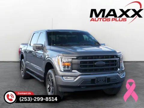 Gray 2021 Ford F-150 Lariat for sale in Puyallup, WA