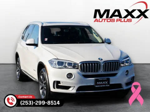 White 2018 BMW X5 xDrive35d for sale in Puyallup, WA