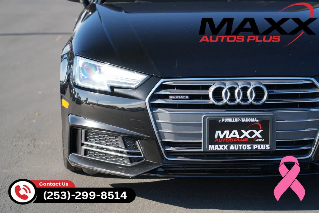 Black 2017 Audi A4 2.0T for sale in Puyallup, WA