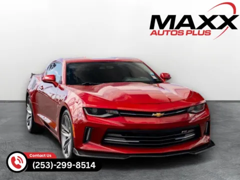 Red 2016 Chevrolet Camaro 1LT for sale in Puyallup, WA