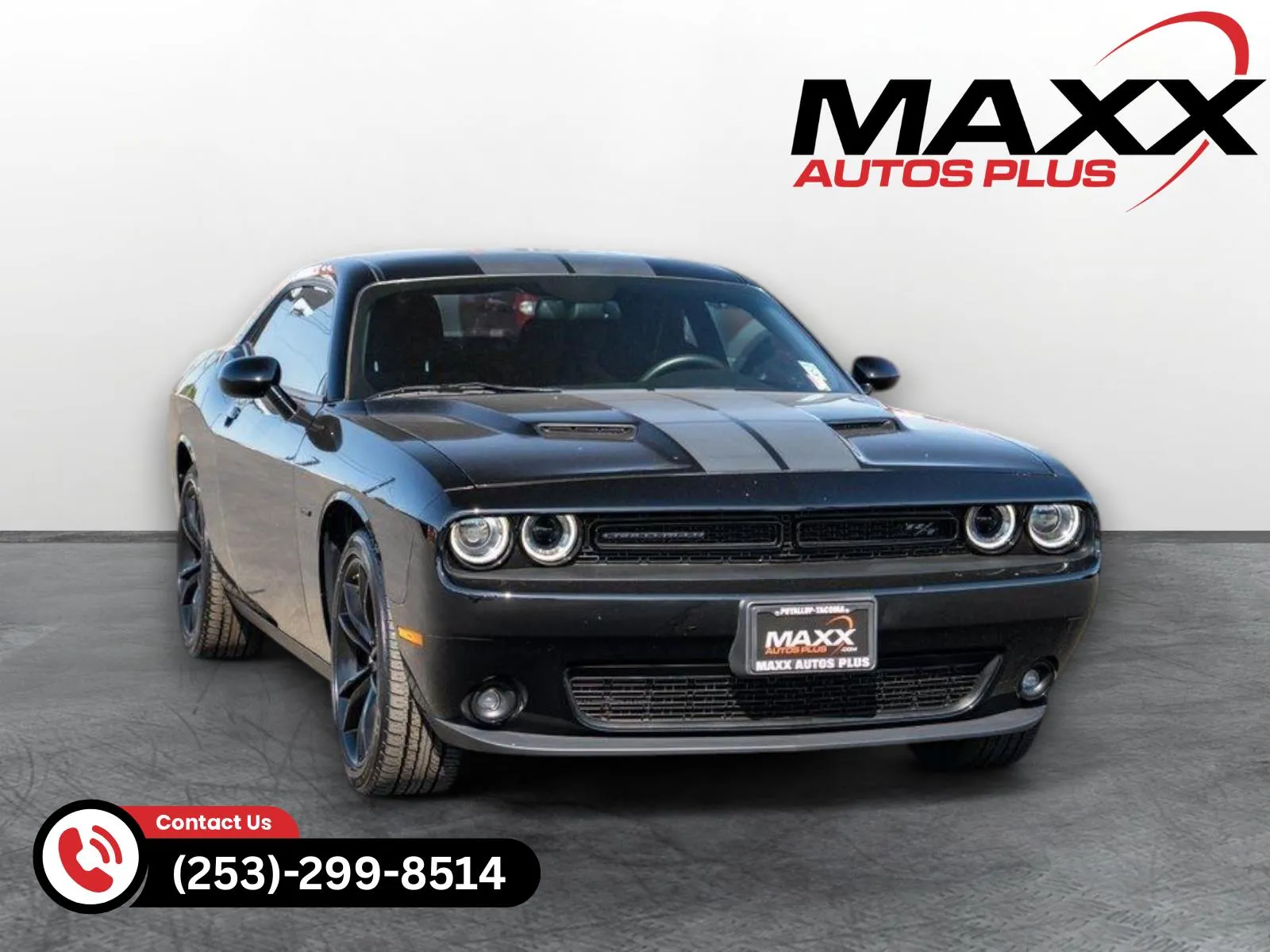 Black 2016 Dodge Challenger R/T for sale in Puyallup, WA