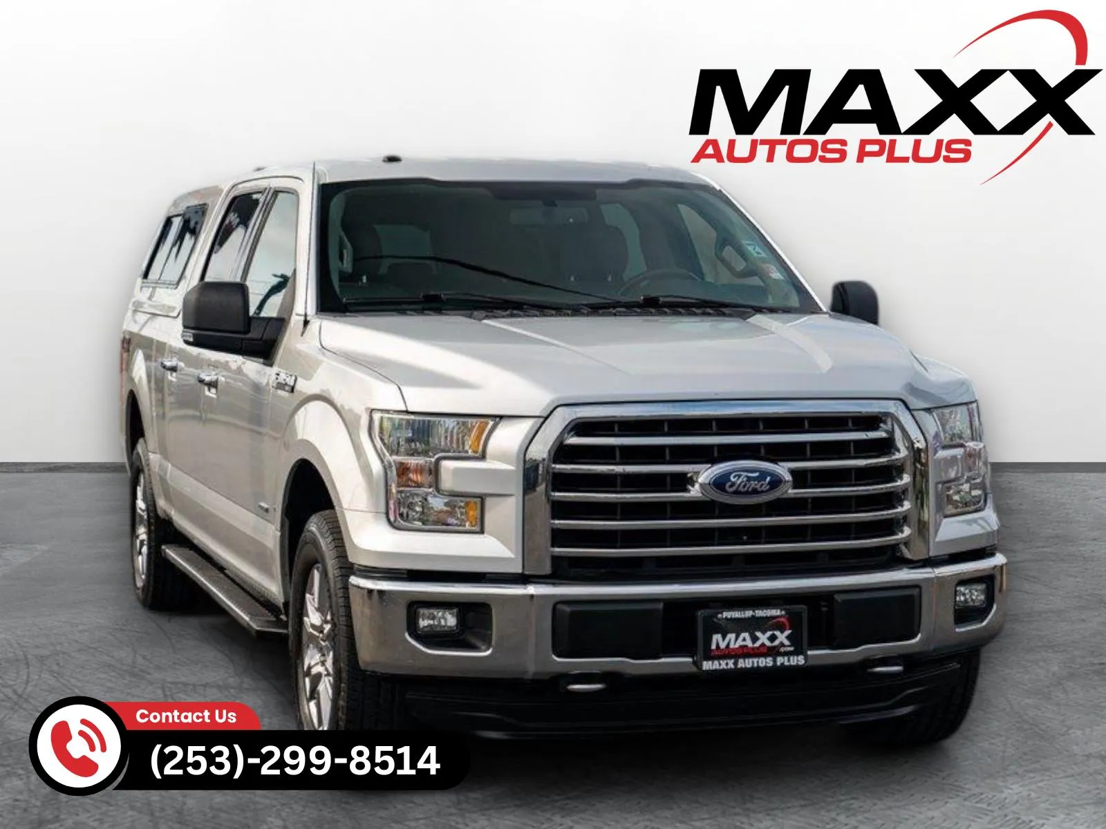 Silver 2016 Ford F-150 XLT for sale in Puyallup, WA
