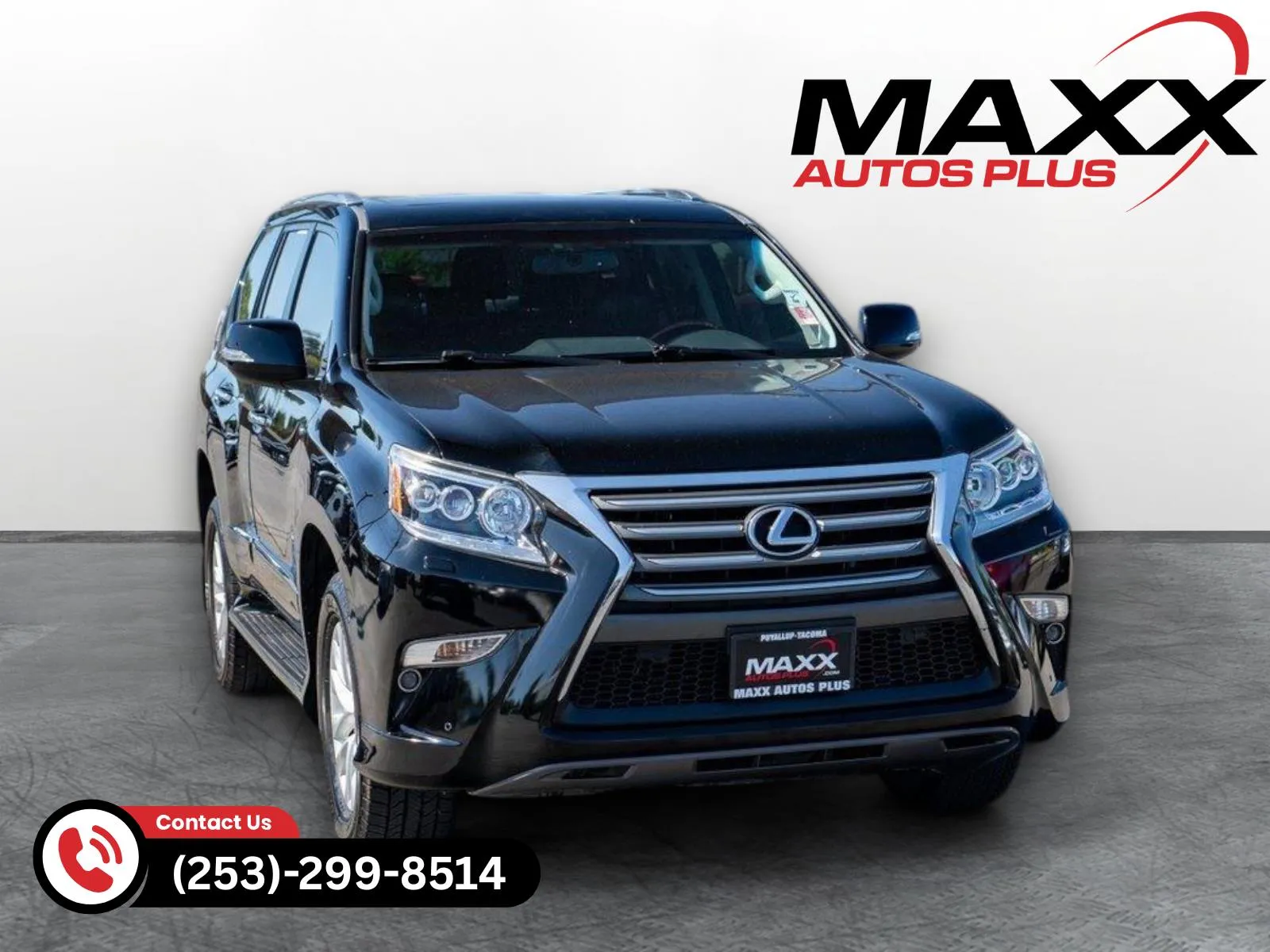 Black 2016 Lexus GX 460 Sport Utility 4D for sale in Puyallup, WA