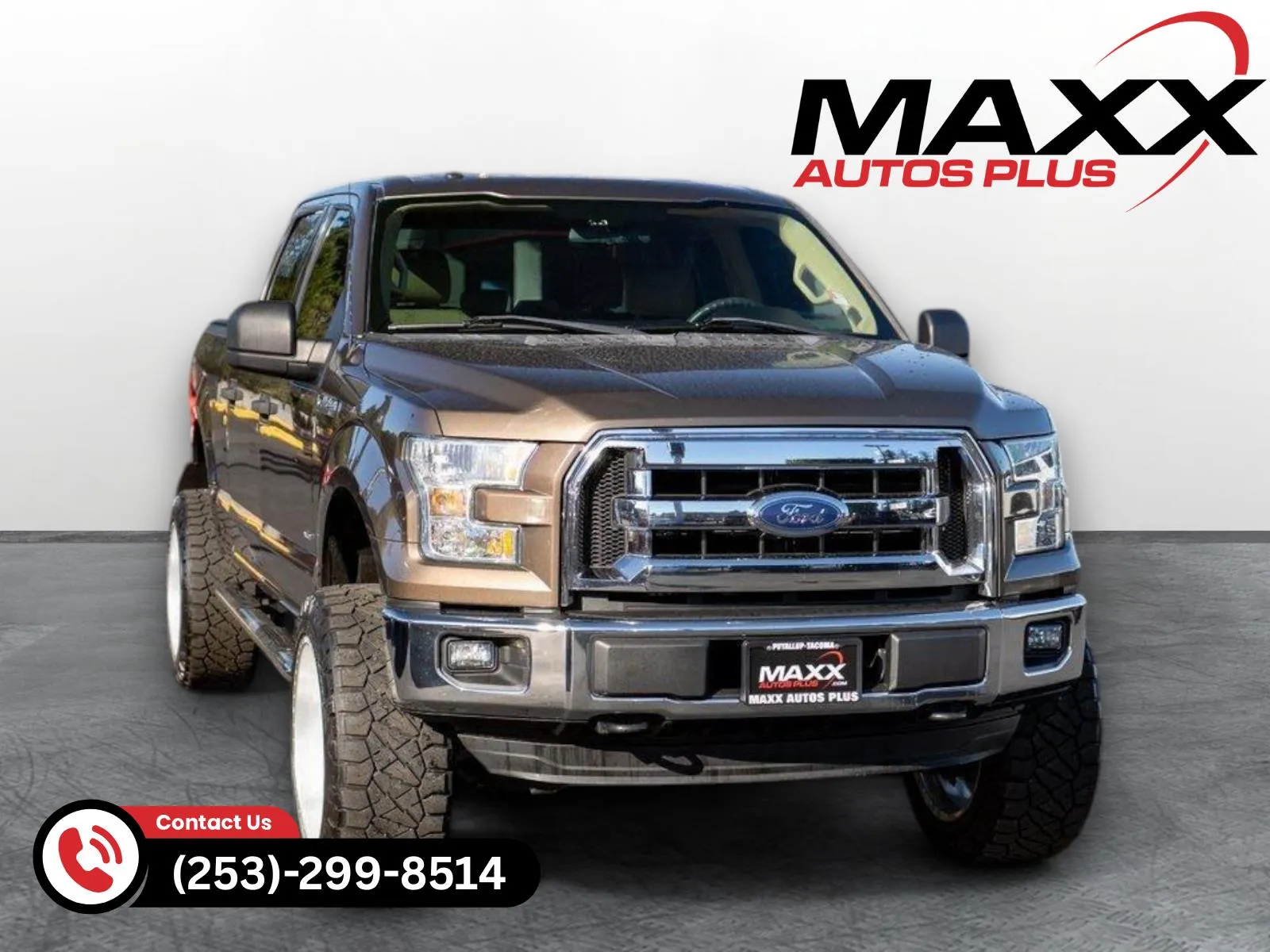 Blue 2015 Ford F-150 XLT for sale in Puyallup, WA