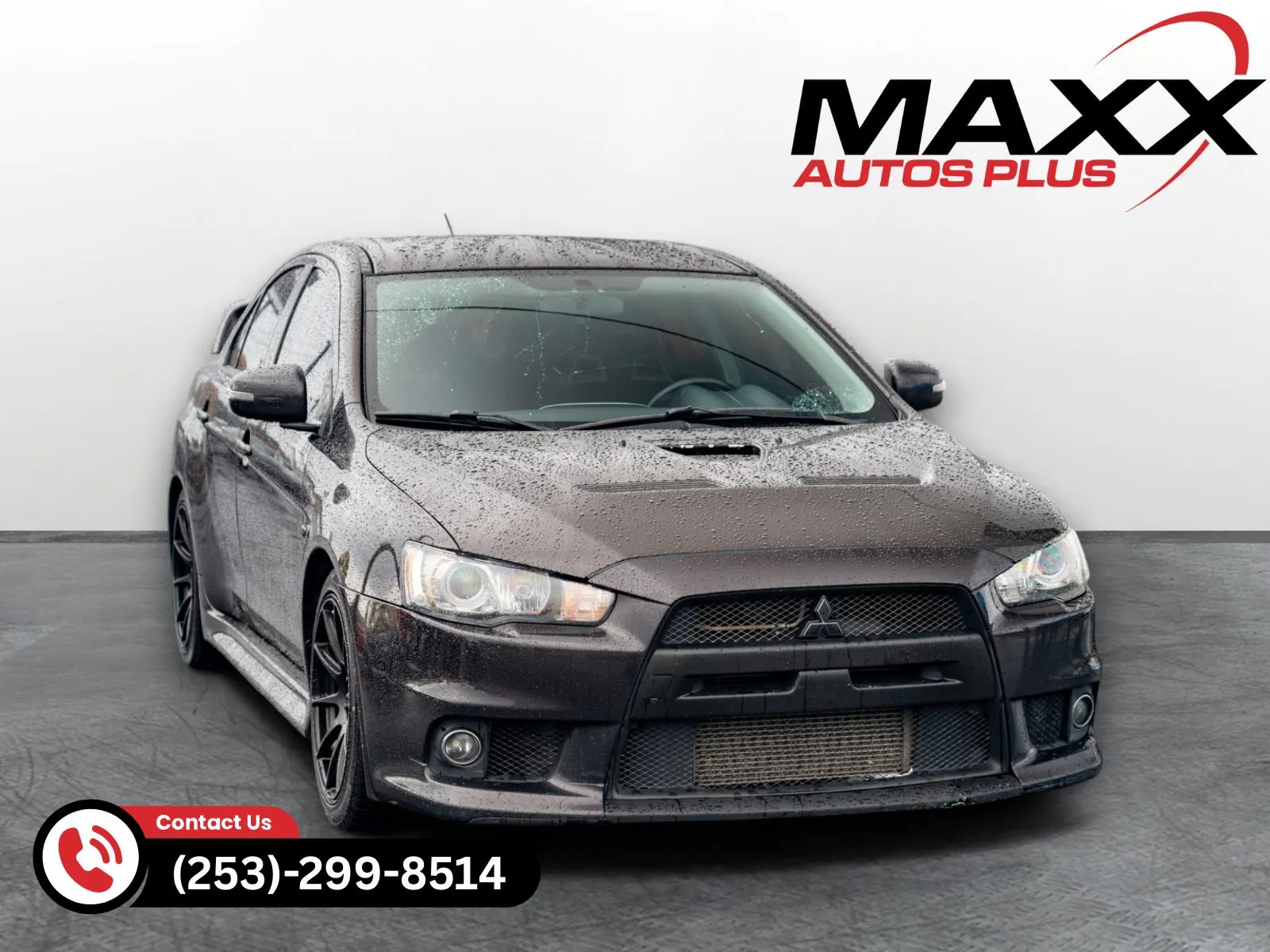 Black 2015 Mitsubishi Lancer Evolution GSR for sale in Puyallup, WA