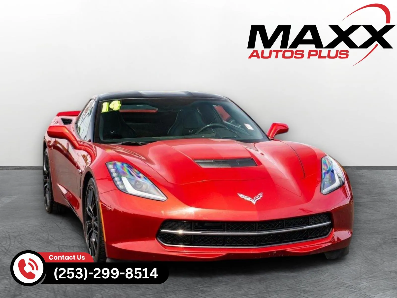 Red 2014 Chevrolet Corvette Stingray Z51 3LT for sale in Puyallup, WA