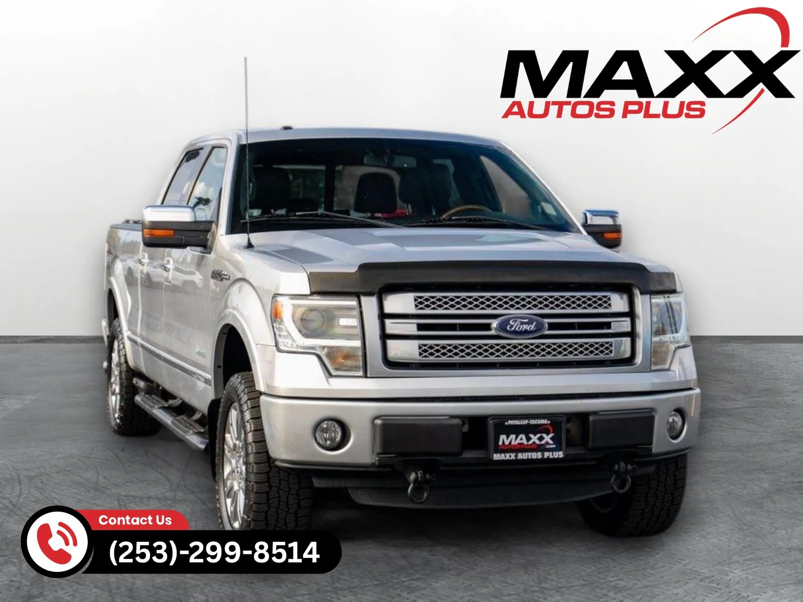 Black 2013 Ford F-150 Platinum for sale in Puyallup, WA