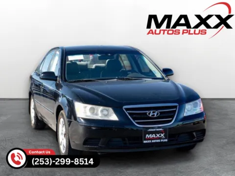 Black 2009 Hyundai Sonata GLS for sale in Puyallup, WA