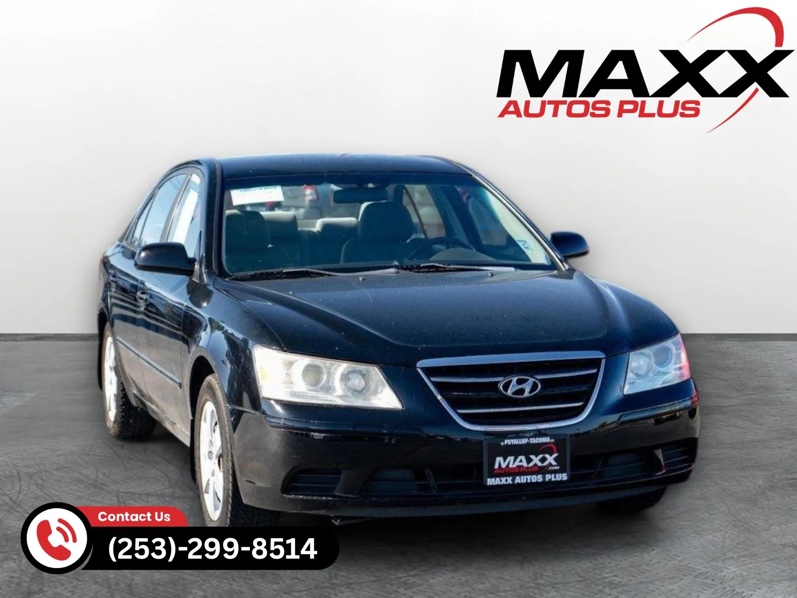 Black 2009 Hyundai Sonata GLS for sale in Puyallup, WA