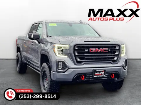 Gray 2021 GMC Sierra 1500 AT4 for sale in Puyallup, WA