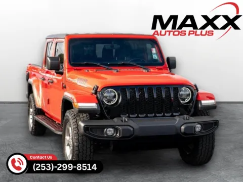 Red 2021 Jeep Gladiator Willys for sale in Puyallup, WA