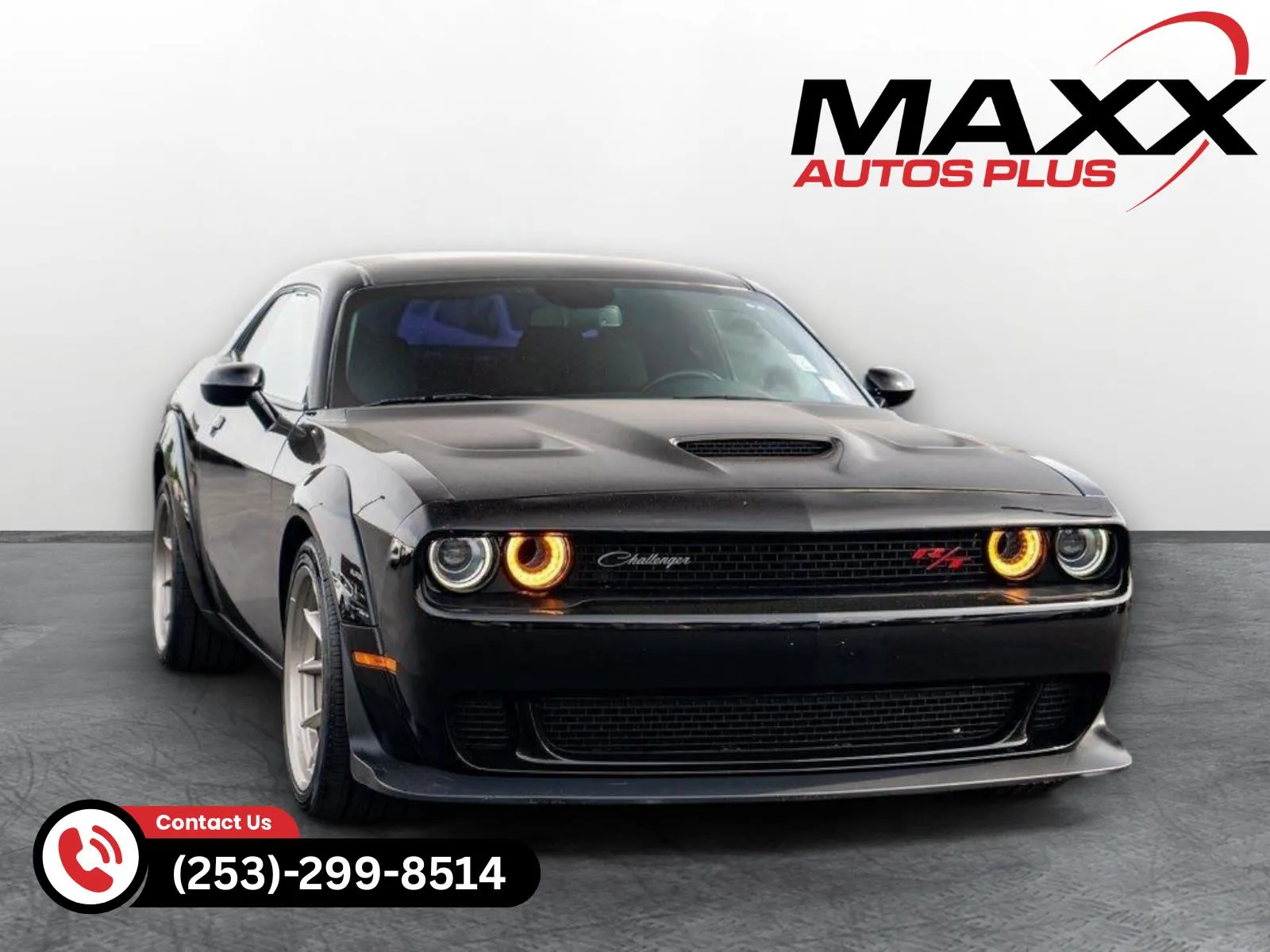 Black 2020 Dodge Challenger R/T Scat Pack Widebody for sale in Puyallup, WA