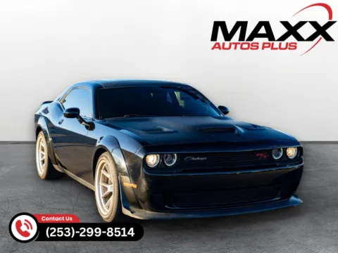 Black 2020 Dodge Challenger R/T Scat Pack Widebody for sale in Puyallup, WA