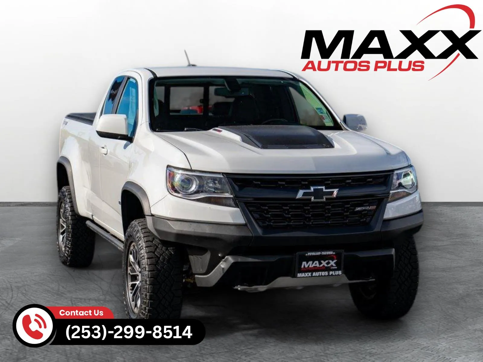 White 2020 Chevrolet Colorado 4WD ZR2 for sale in Puyallup, WA