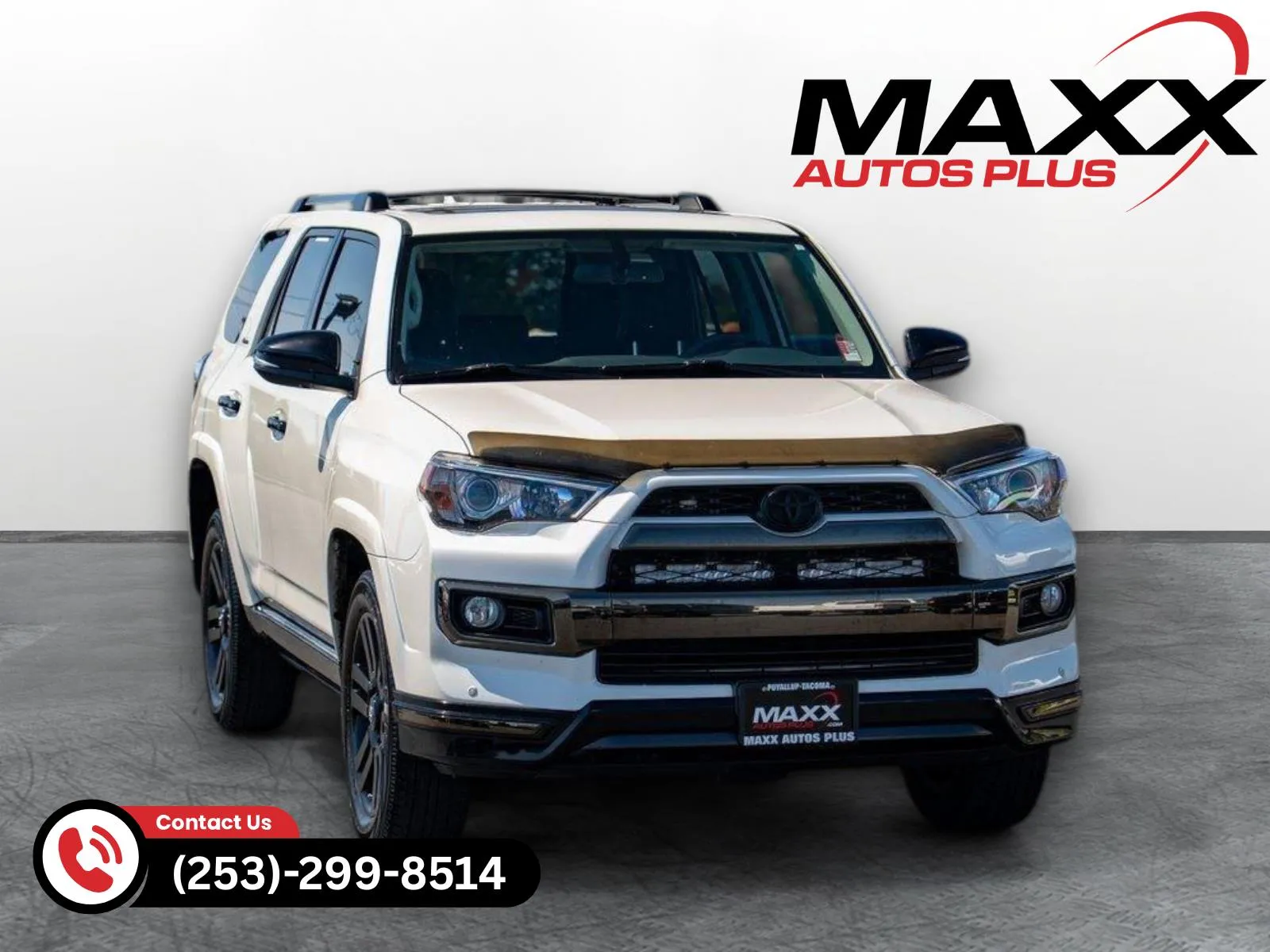 White 2019 Toyota 4Runner Limited Nightshade Edition Sport Utility 4D for sale in Puyallup, WA