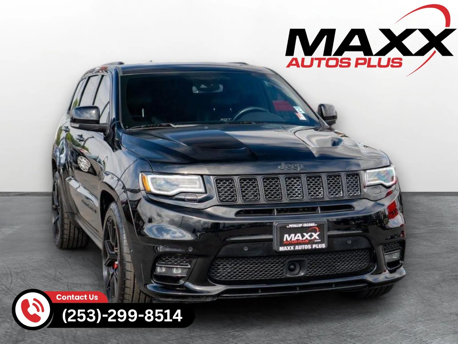 Black 2019 Jeep Grand Cherokee SRT for sale in Puyallup, WA