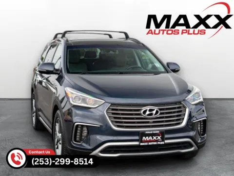 Black 2019 Hyundai Santa Fe XL Limited Ultimate for sale in Puyallup, WA