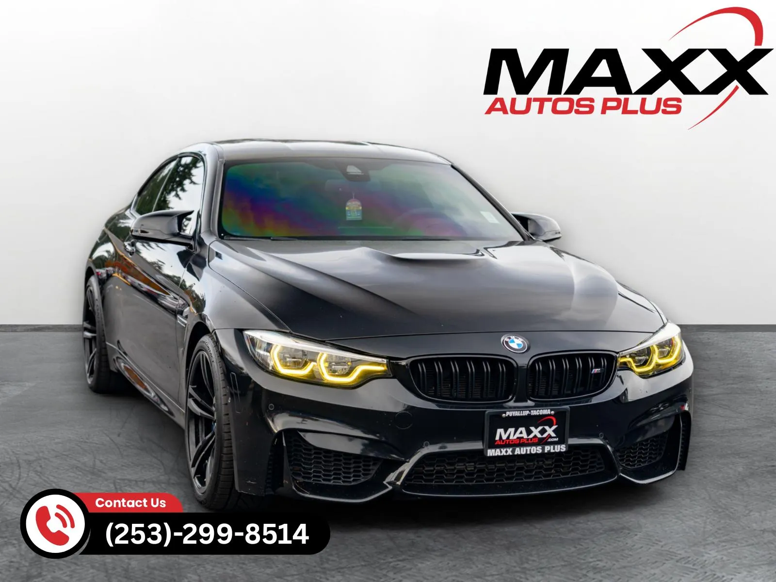 Black 2018 BMW M4 Coupe 2D for sale in Puyallup, WA