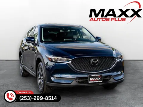 Blue 2018 Mazda CX-5 Grand Touring for sale in Puyallup, WA