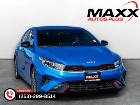 Blue 2023 Kia Forte GT-Line for sale in Puyallup, WA