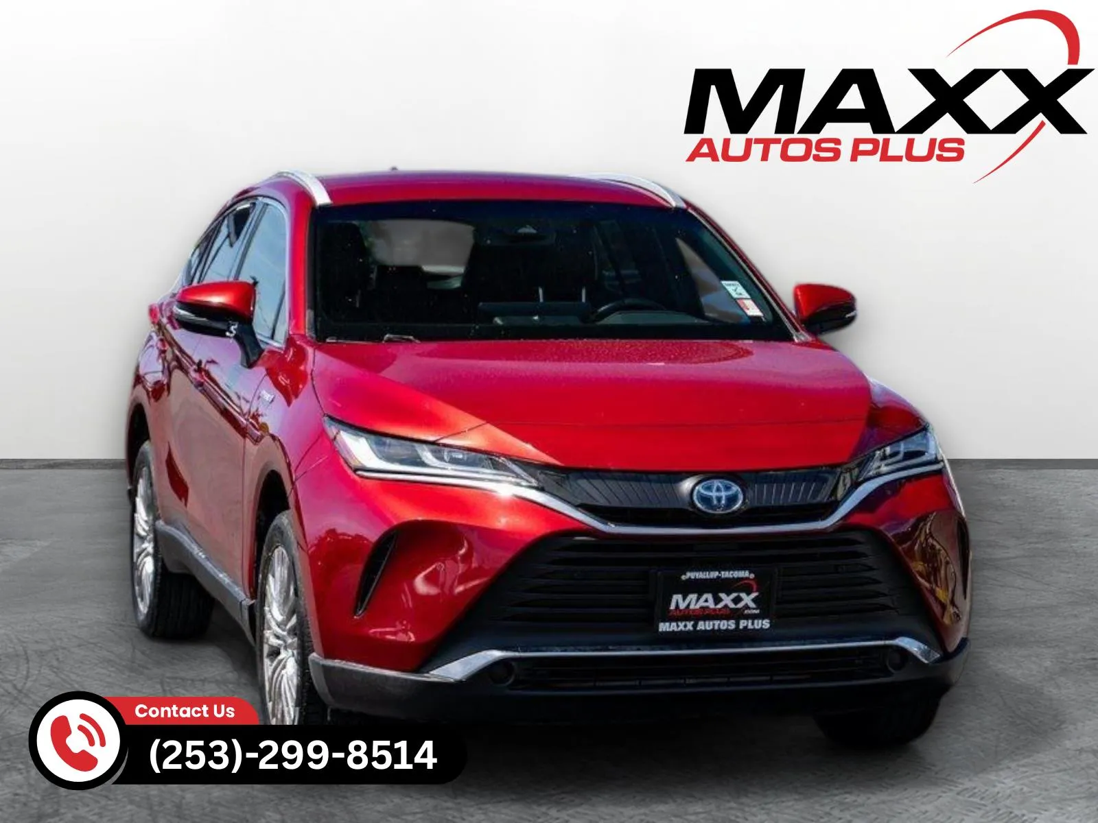 Red 2021 Toyota Venza XLE for sale in Puyallup, WA