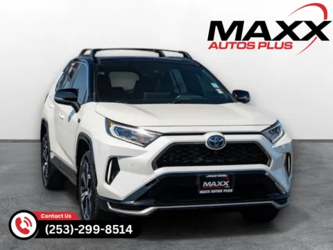 White 2021 Toyota RAV4 Prime XSE Sport Utility 4D for sale in Puyallup, WA