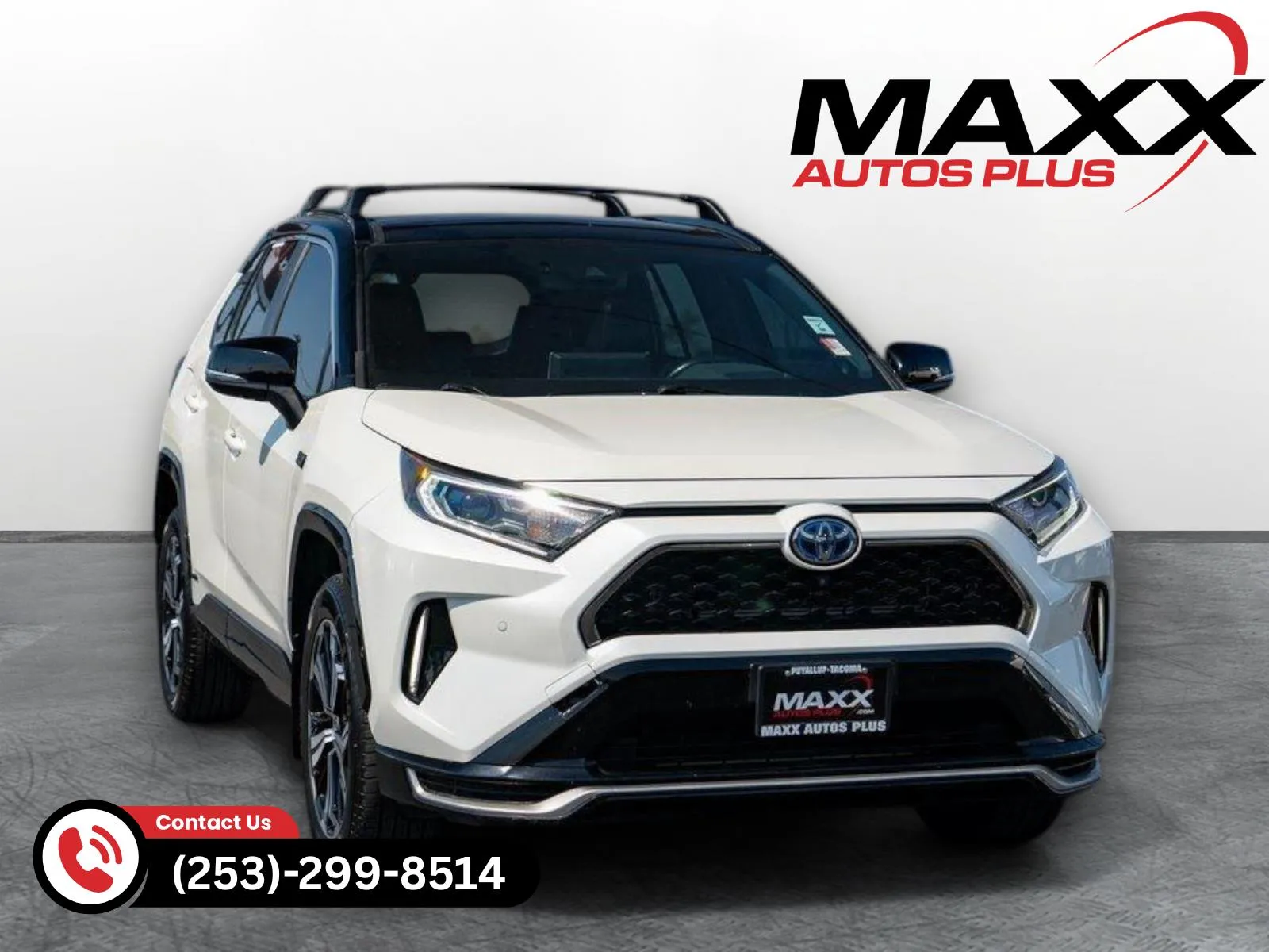 White 2021 Toyota RAV4 Prime XSE Sport Utility 4D for sale in Puyallup, WA