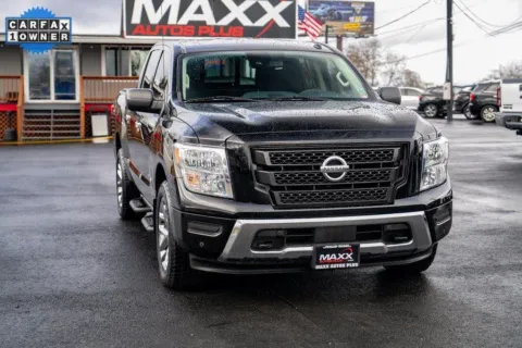 Photos of 2021 Nissan Titan Crew Cab SV Pickup 4D 5 1/2 ft for sale in Puyallup, WA at Maxx Autos Plus Puyallup