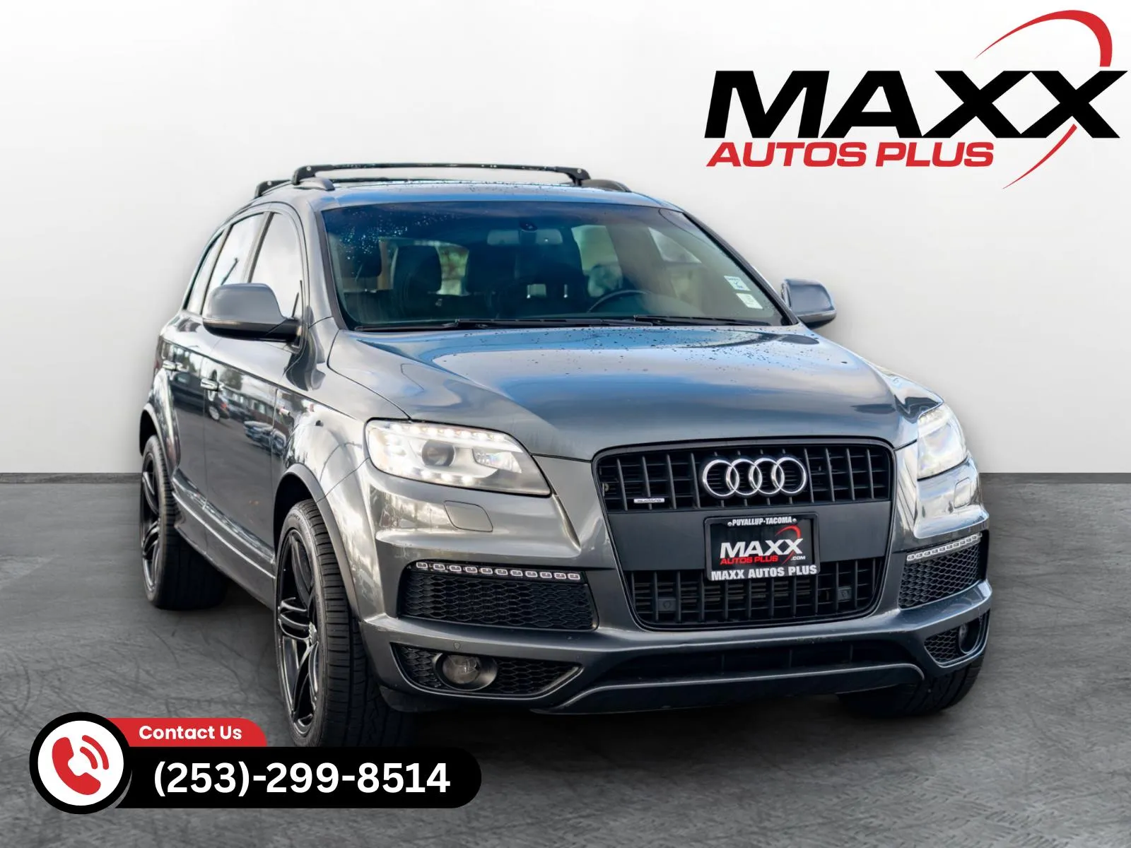 Gray 2012 Audi Q7 3.0T S line for sale in Puyallup, WA