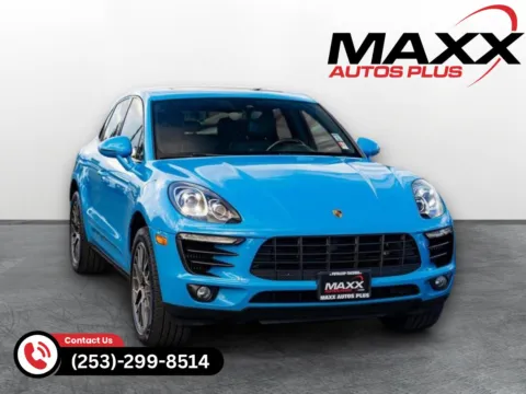 Blue 2017 Porsche Macan S for sale in Puyallup, WA
