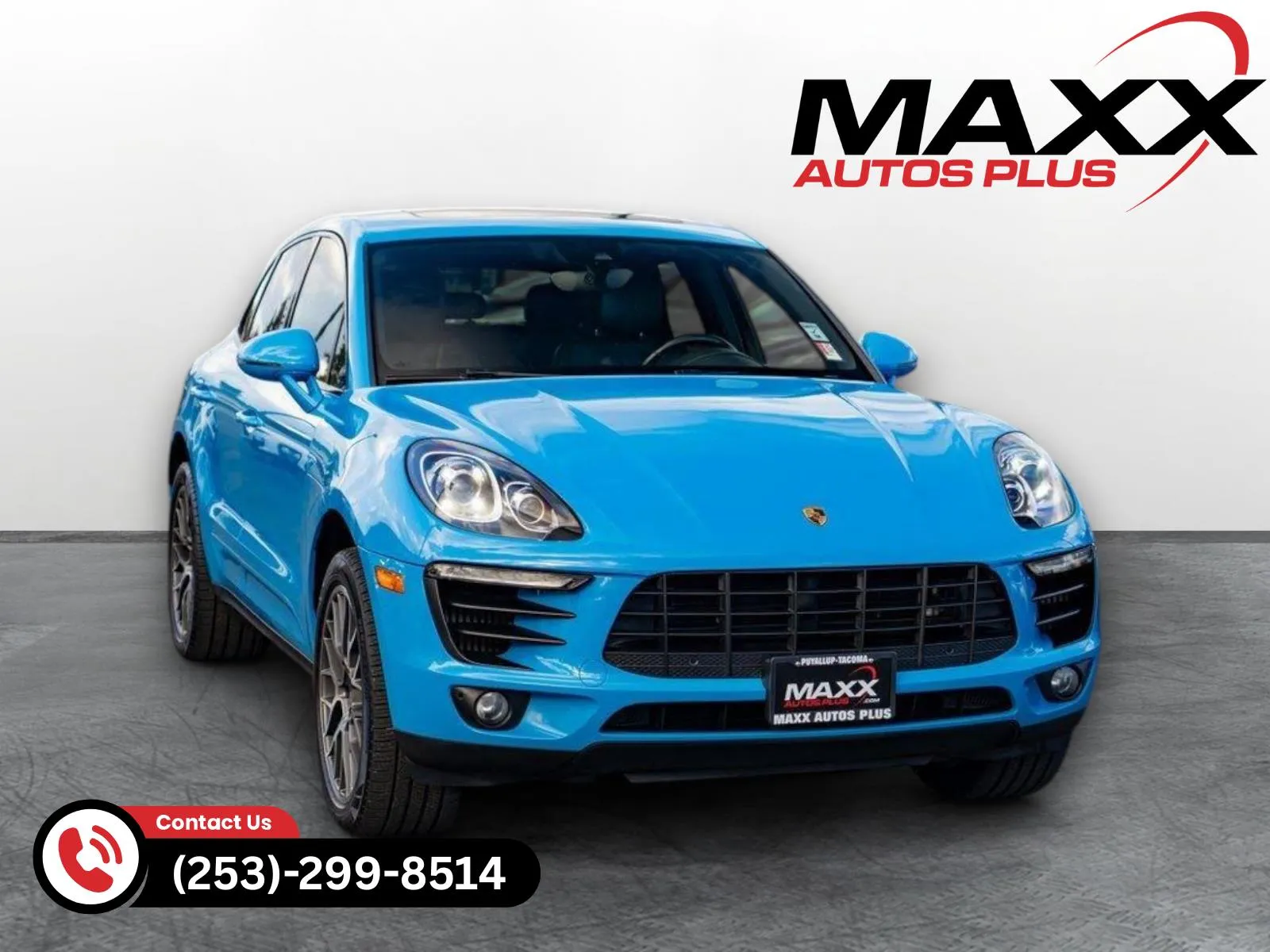 Blue 2017 Porsche Macan S for sale in Puyallup, WA