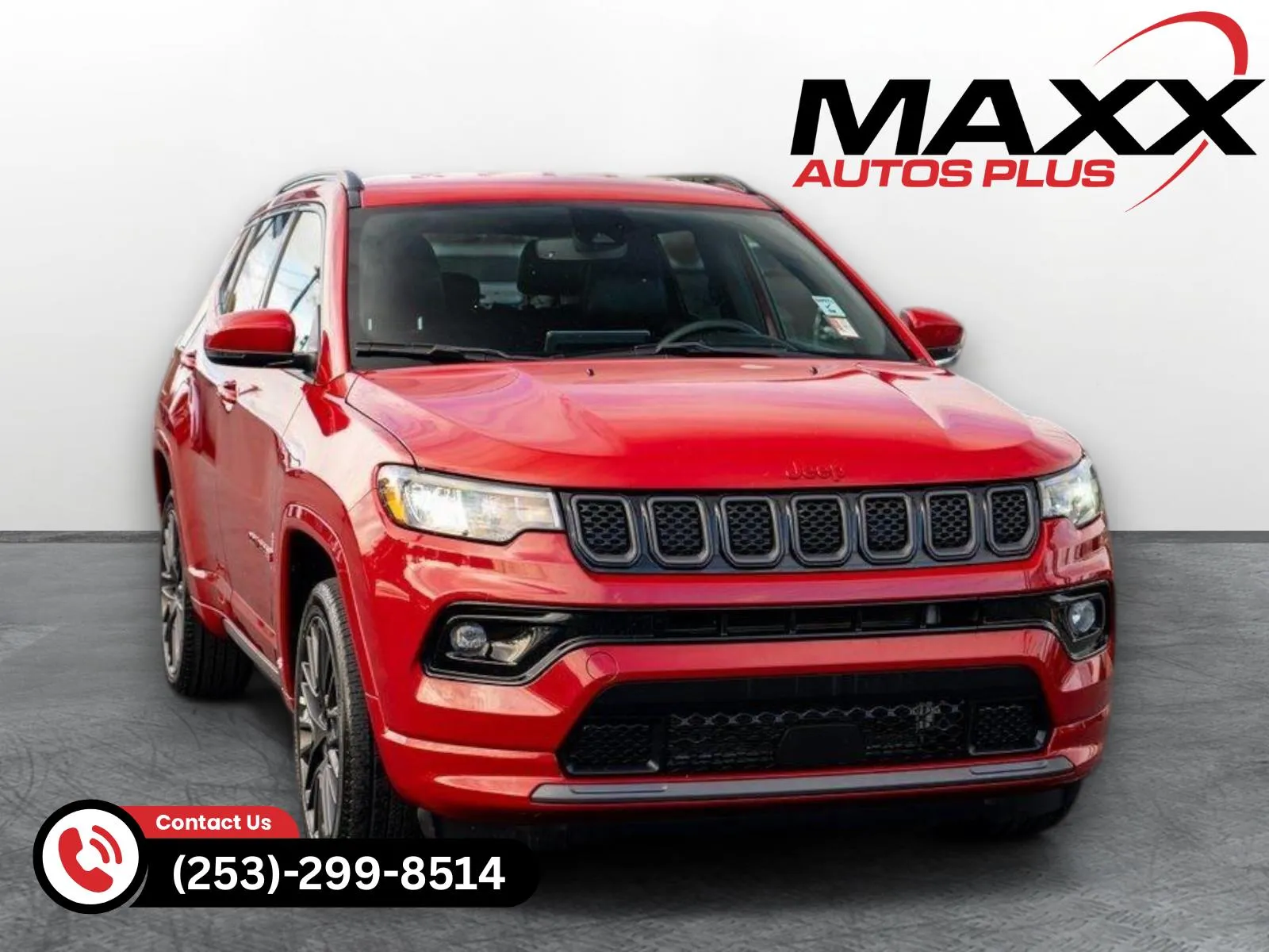 Red 2023 Jeep Compass (RED) Edition for sale in Puyallup, WA