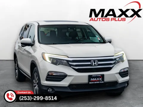 White 2018 Honda Pilot EX-L for sale in Puyallup, WA