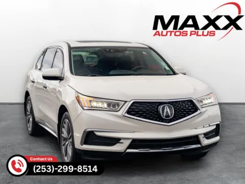 White 2018 Acura MDX w/Technology Pkg for sale in Puyallup, WA
