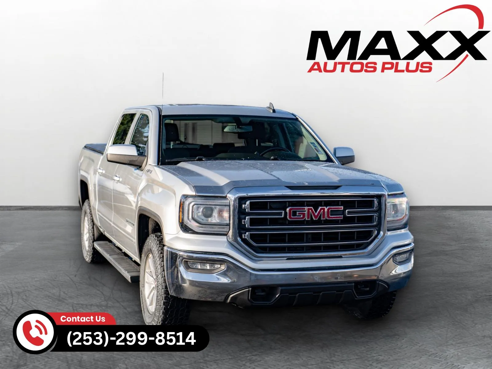 Silver 2017 GMC Sierra 1500 SLE for sale in Puyallup, WA