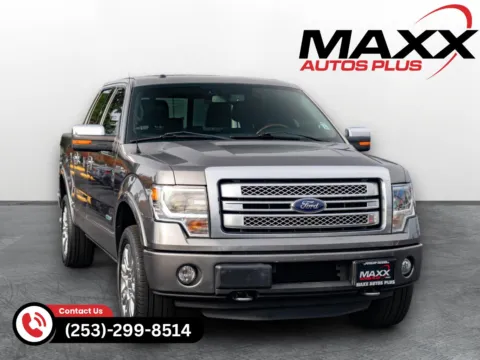 Gray 2013 Ford F-150 Platinum for sale in Puyallup, WA