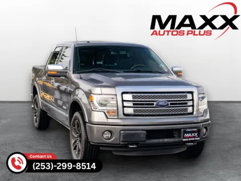Gray 2013 Ford F-150 Platinum for sale in Puyallup, WA