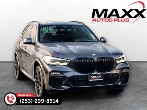 Gray 2021 BMW X5 M50i for sale in Puyallup, WA
